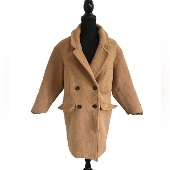 W Concept x Lookast Trench Detail Wool Coat - OS - Picture 1 of 6